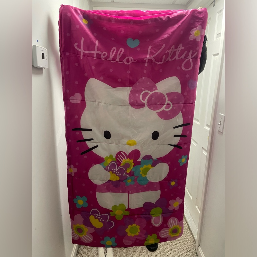 Hello kitty sleeping bag